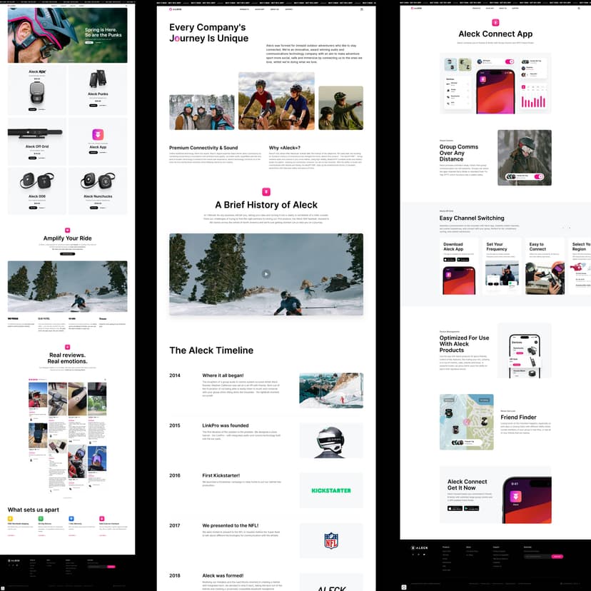 Aleck | Wireless Audio for Ski, Snow & Bik Helmet project